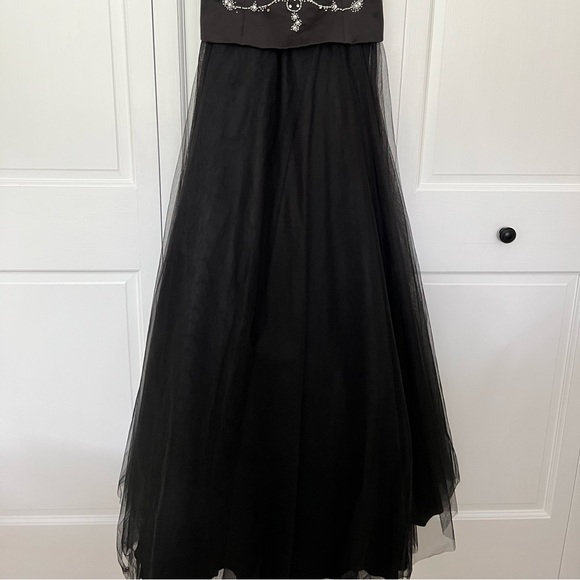 Jovani Sequin/Tulle Ball Gown - Picture 2 of 9